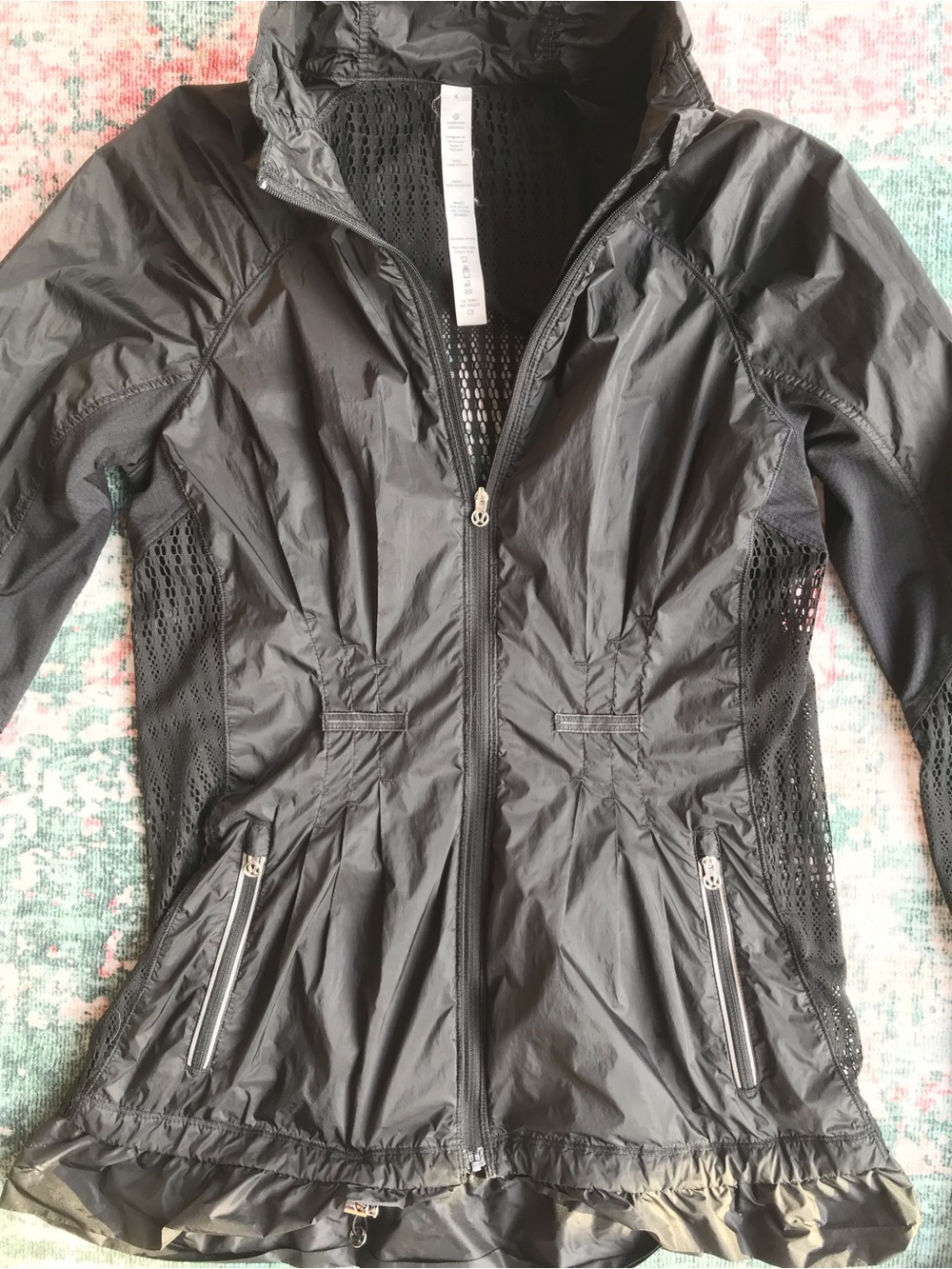 lululemon athletica Black Lightweight Hooded Jacket
